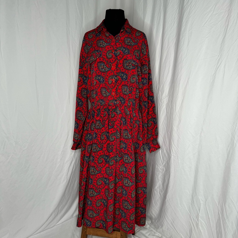 Vintage Schrader 1980’s Dress Size 16
